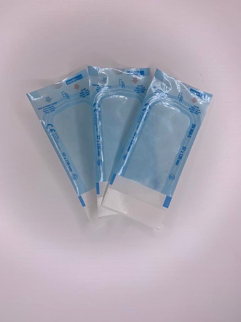 Buste Autosigillanti per Sterilizzazione - 57 x 130 mm – Elegant Nails